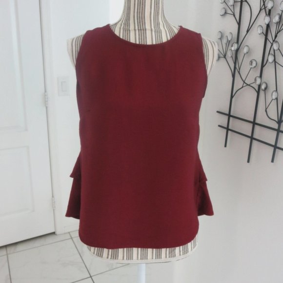 3 For 1 Sleeveless Tops Express Loft Old Navy Size XS New  Striped Tank Ruffle - Picture 6 of 16